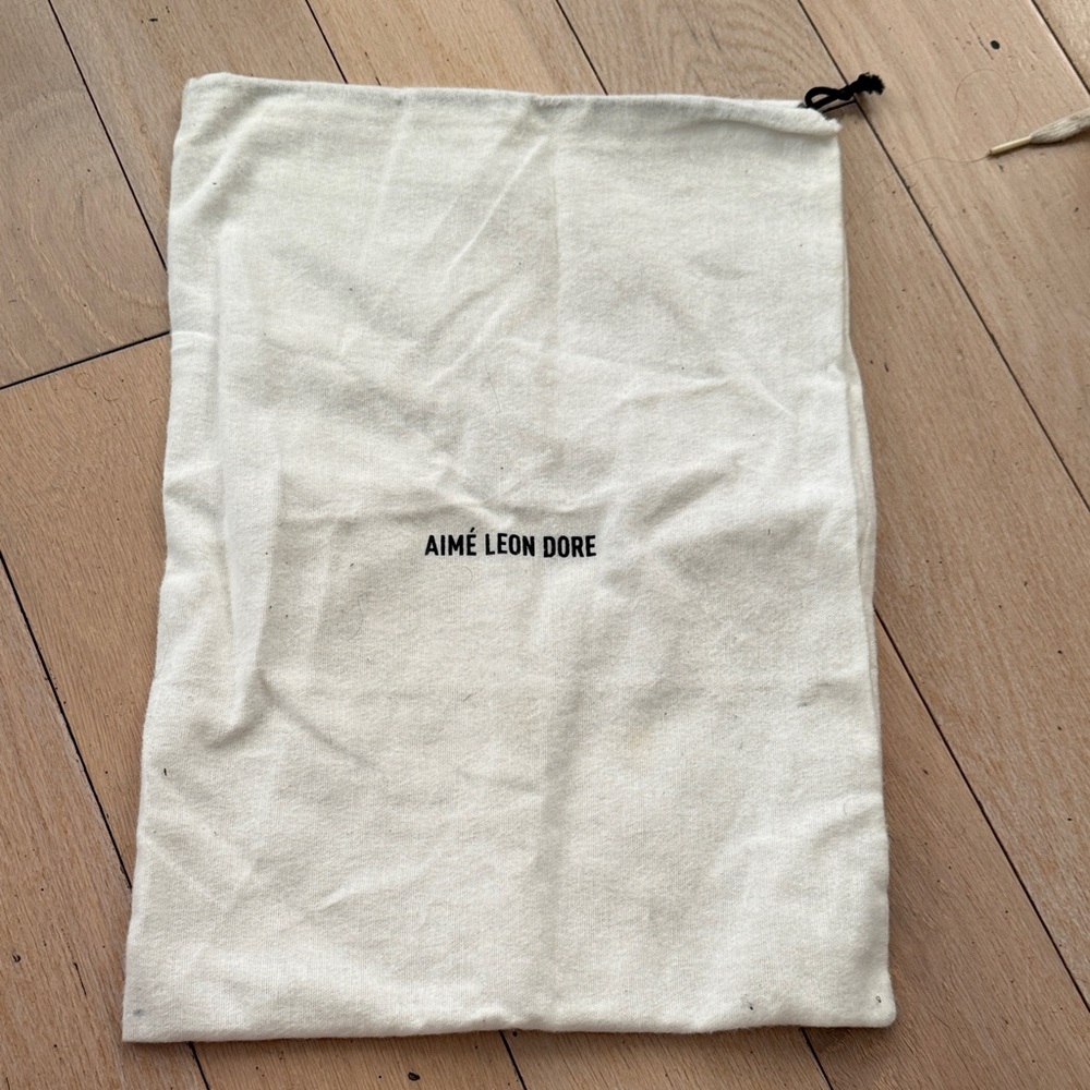 Aime Leon Dore Cream Dust Bag